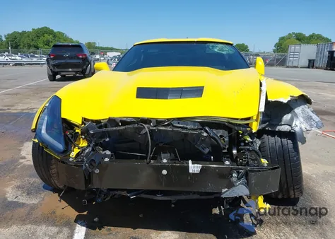 2016 Chevrolet Corvette Stingray из США, поврежденный, VIN 1G1YB2D77G5111974